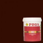 Pintura plástica mate proamat antimoho marrón ral 8016